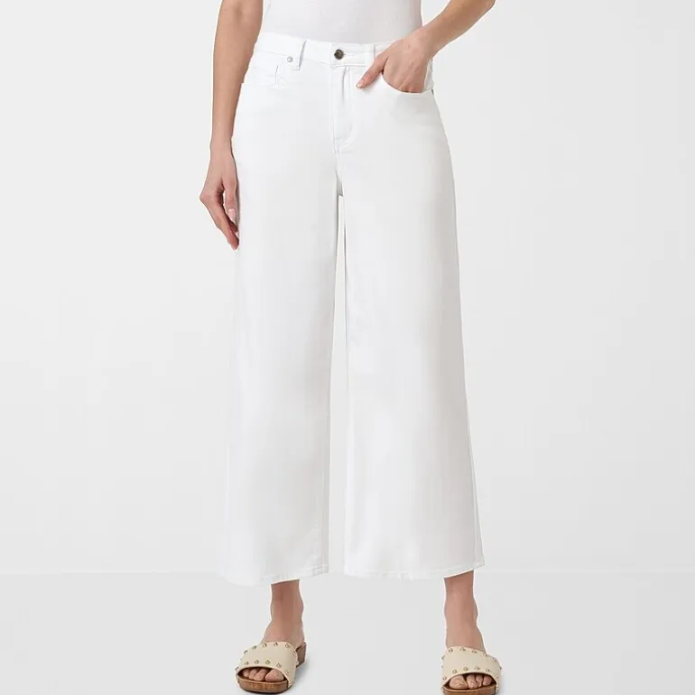 RM Rebecca Minkoff Womens Mid Rise Wide Leg Jean