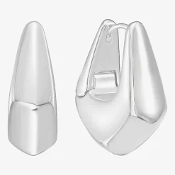RM Rebecca Minkoff Womens 2.1mm Hoop Earrings
