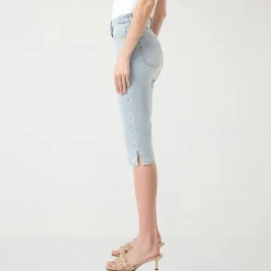 RM Rebecca Minkoff Womens Skinny Mid Rise Capri Pant