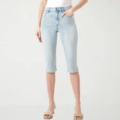 RM Rebecca Minkoff Womens Skinny Mid Rise Capri Pant