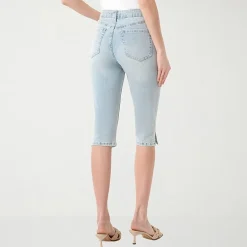 RM Rebecca Minkoff Womens Skinny Mid Rise Capri Pant