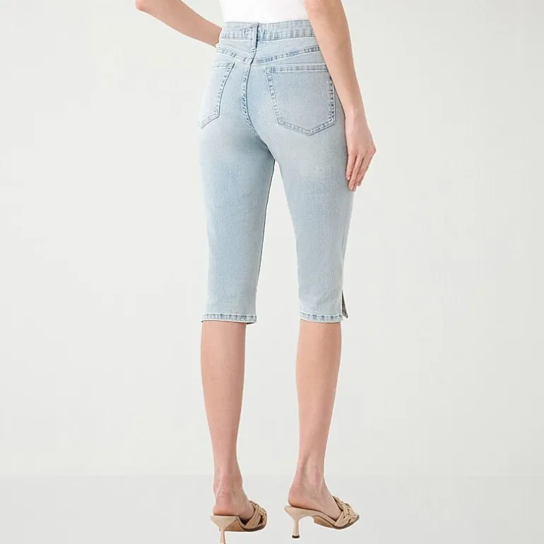 RM Rebecca Minkoff Womens Skinny Mid Rise Capri Pant