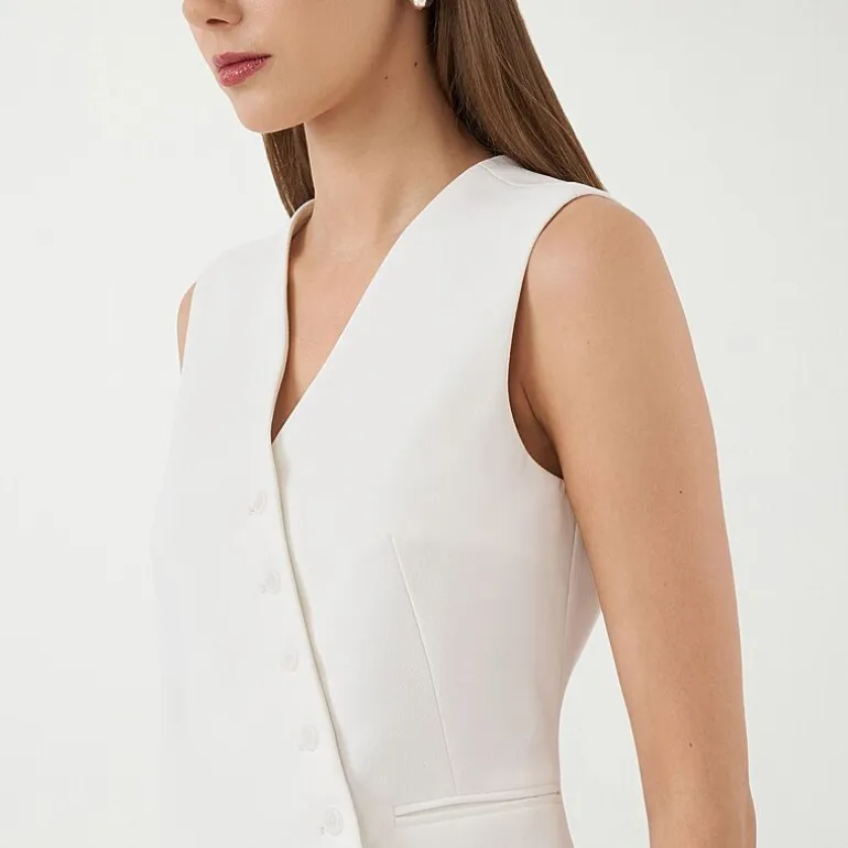 RM Rebecca Minkoff Womens V Neck Sleeveless Vest