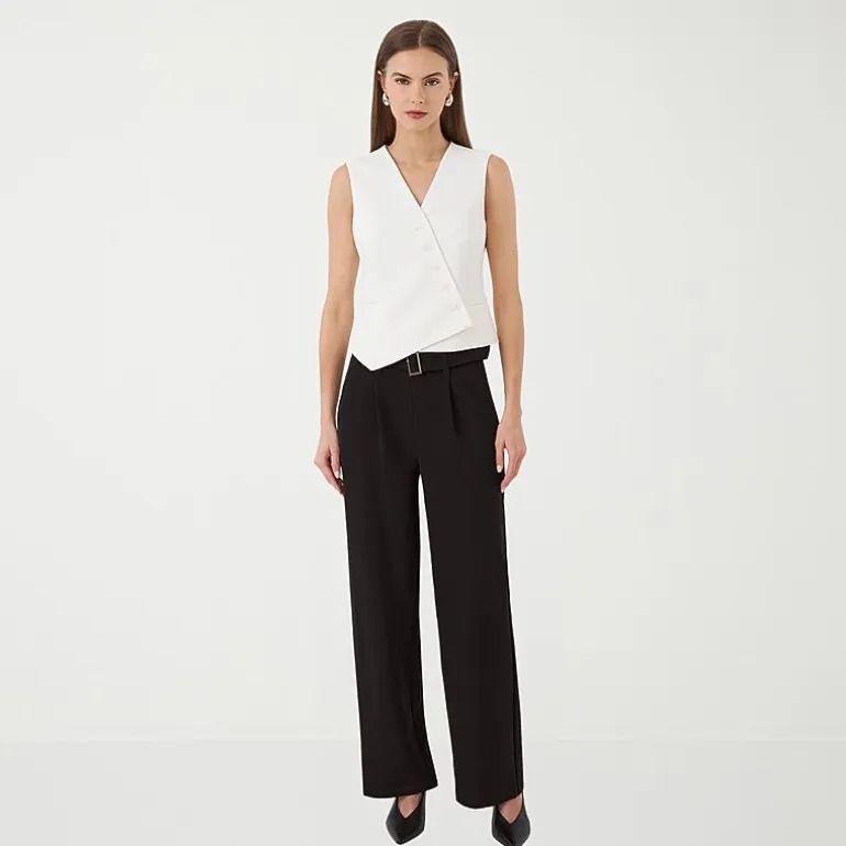 RM Rebecca Minkoff Womens V Neck Sleeveless Vest