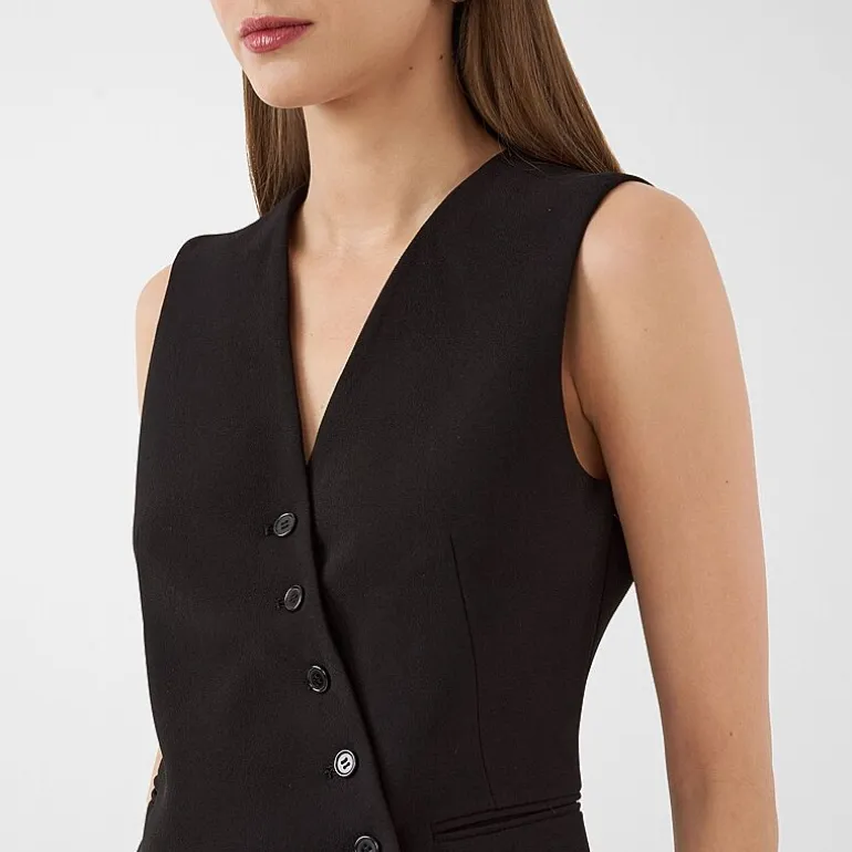 RM Rebecca Minkoff Womens V Neck Sleeveless Vest