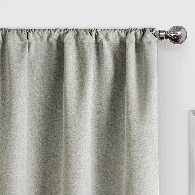 Robinson Rod Pocket 100% Blackout Set of 2 Curtain Panel