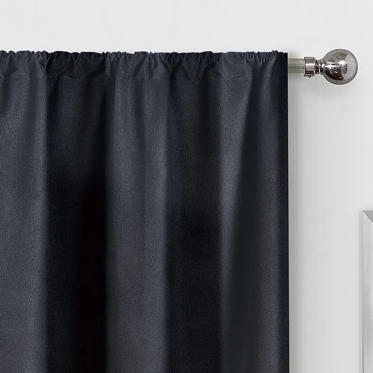 Robinson Rod Pocket 100% Blackout Set of 2 Curtain Panel