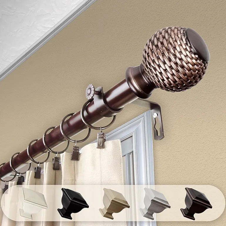 Rod Desyne Bala 1 IN Adjustable Curtain Rod