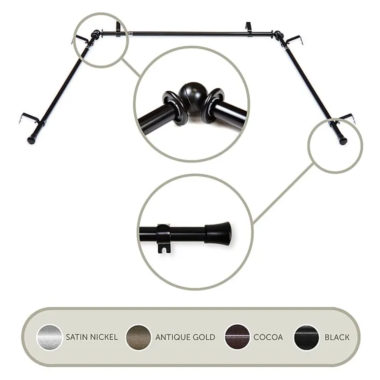 Rod Desyne Bay Window Rod