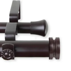 Rod Desyne Bun Double Curtain Rod