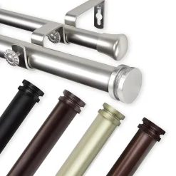 Rod Desyne Bun Double Curtain Rod