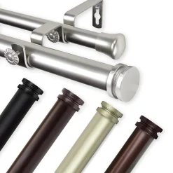 Rod Desyne Bun Double Curtain Rod