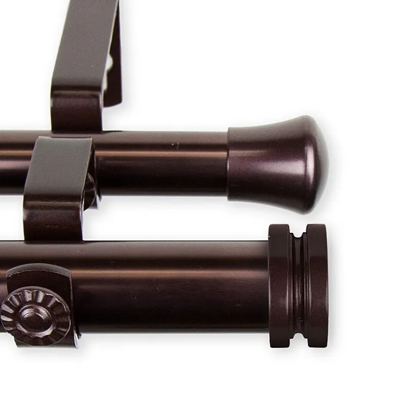 Rod Desyne Bun Double Curtain Rod