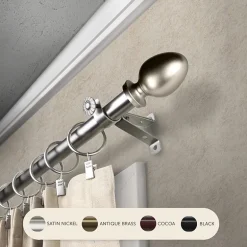 Rod Desyne Emeka 3/4 IN Adjustable Curtain Rod