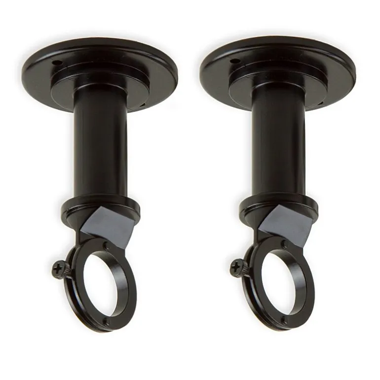 Rod Desyne Industrial Wall 2-pc. Curtain Rod Brackets