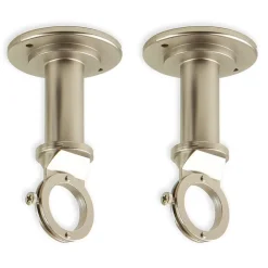 Rod Desyne Industrial Wall 2-pc. Curtain Rod Brackets