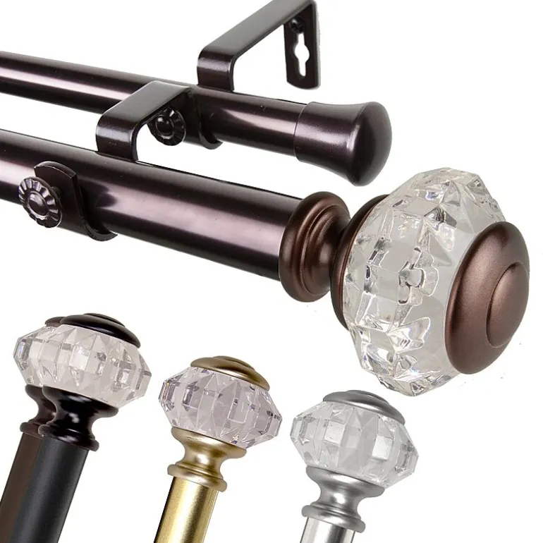 Rod Desyne Inez Double Curtain Rod