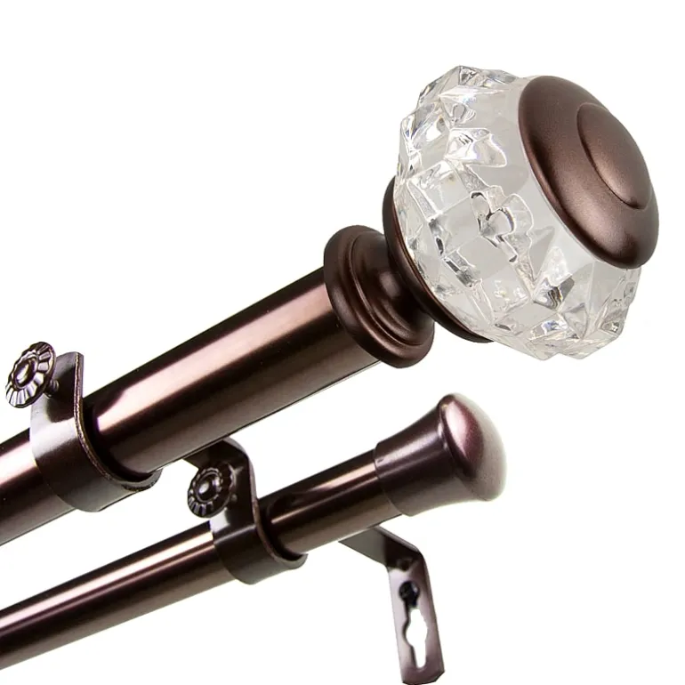 Rod Desyne Inez Double Curtain Rod