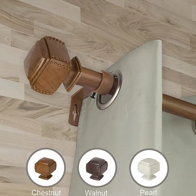 Rod Desyne Isabella 1 IN Adjustable Curtain Rod
