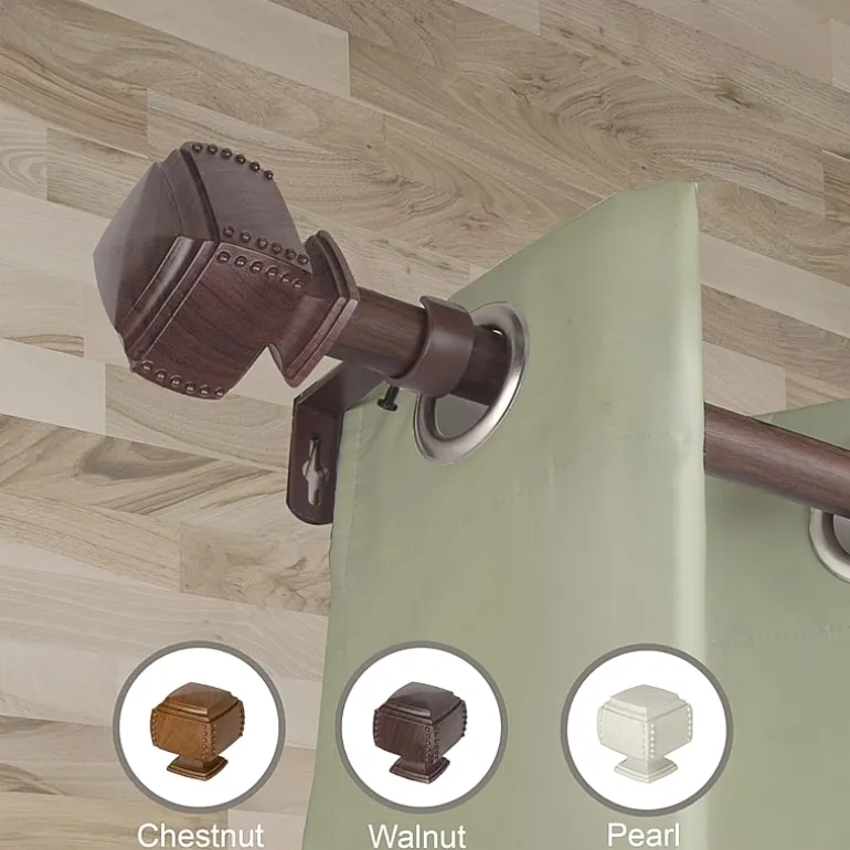 Rod Desyne Isabella 1 IN Adjustable Curtain Rod