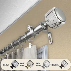 Rod Desyne Josephine 1 IN Adjustable Curtain Rod