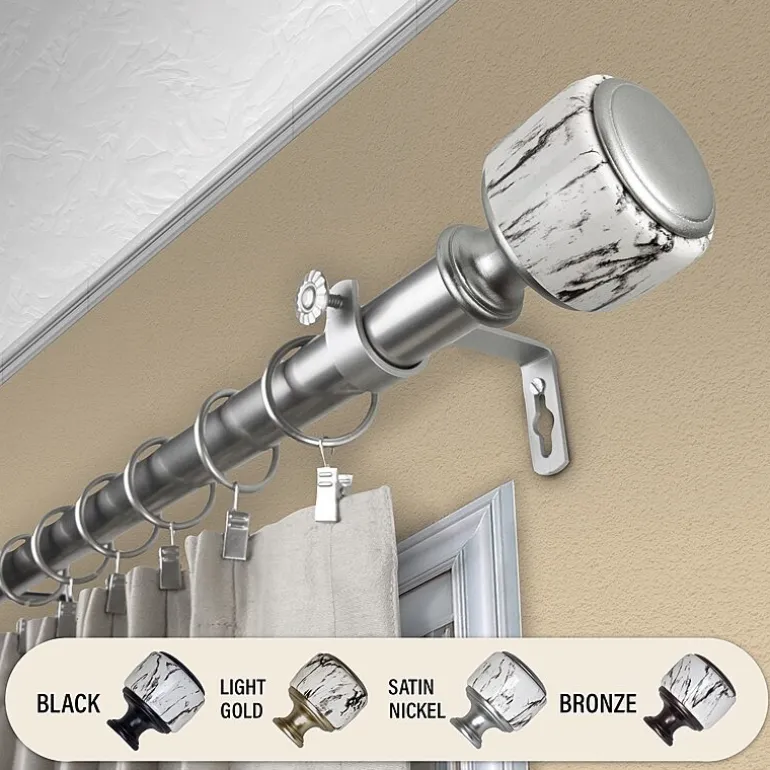 Rod Desyne Josephine 1 IN Adjustable Curtain Rod