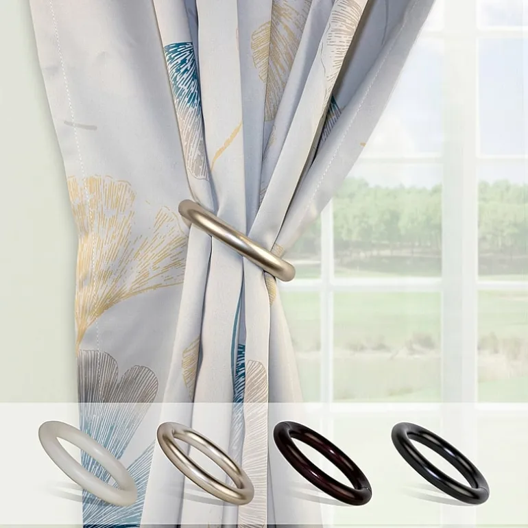Rod Desyne Magnetic Hoop Pair 2-pc. Curtain Holdback