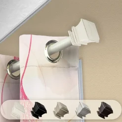 Rod Desyne Pineda 1 IN Adjustable Curtain Rod
