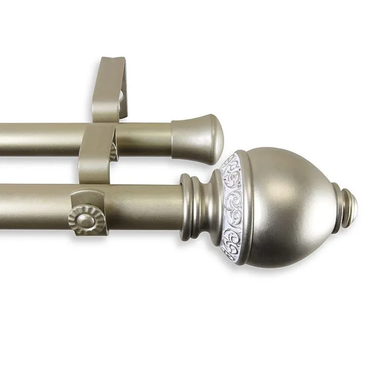 Rod DesyneRamona 1" Adjustable Double Curtain Rod