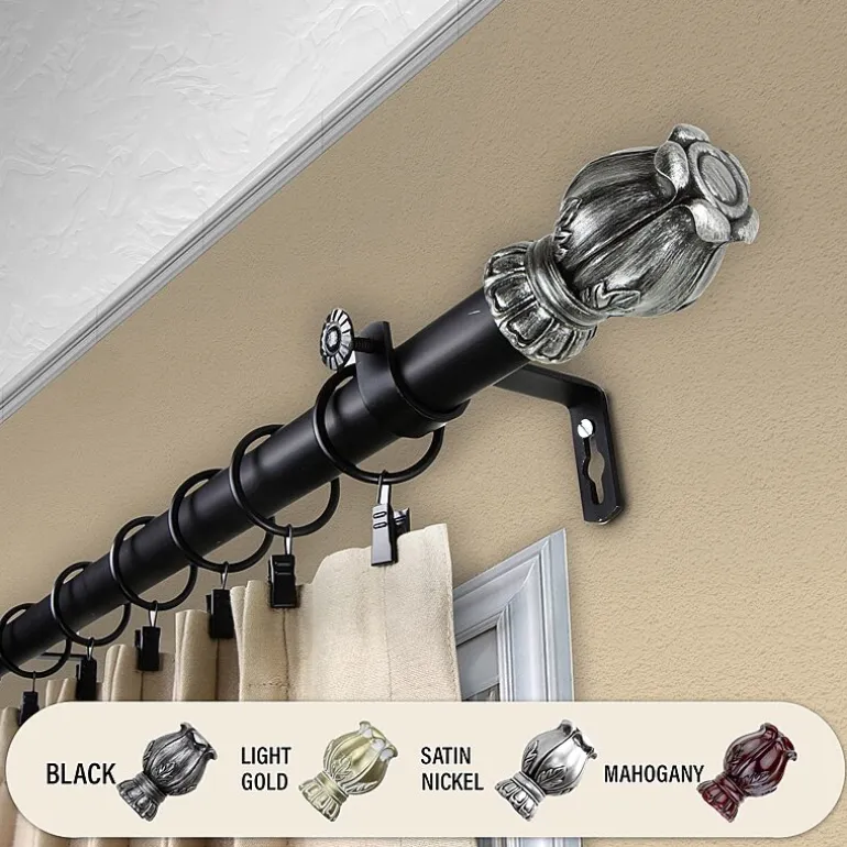 Rod Desyne Regent 1" Adjustable Curtain Rod