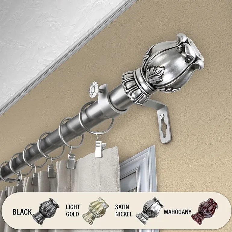 Rod Desyne Regent 1" Adjustable Curtain Rod