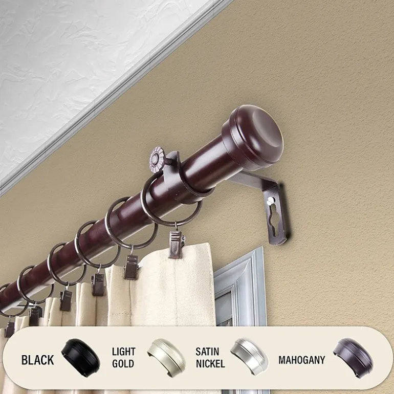 Rod Desyne Rosen 1" Adjustable Curtain Rod