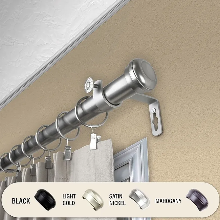 Rod Desyne Rosen 1" Adjustable Curtain Rod