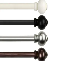 Rod Desyne Rotunda 1 IN Adjustable Curtain Rod