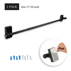 Rod Desyne Self Adhesive 7/16 IN Adjustable Curtain Rod