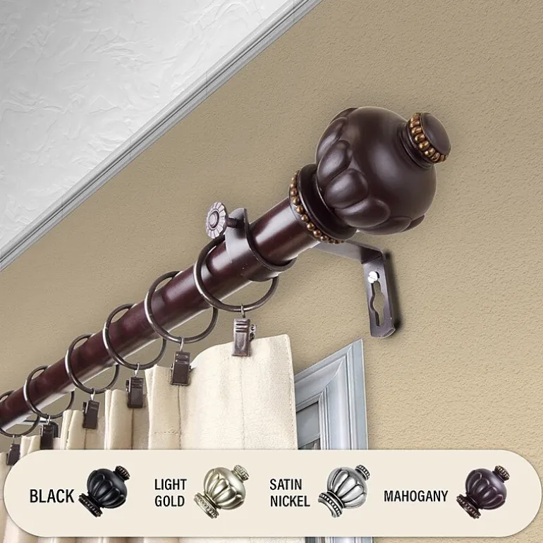 Rod Desyne Selma 1" Adjustable Curtain Rod