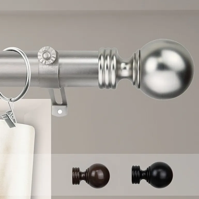 Rod Desyne Sphere 1½" Adjustable Curtain Rod