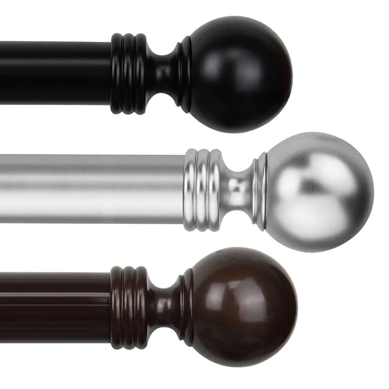 Rod Desyne Sphere 1½" Adjustable Curtain Rod