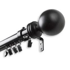 Rod Desyne Sphere Cordless Traverse Adjustable Curtain Rod