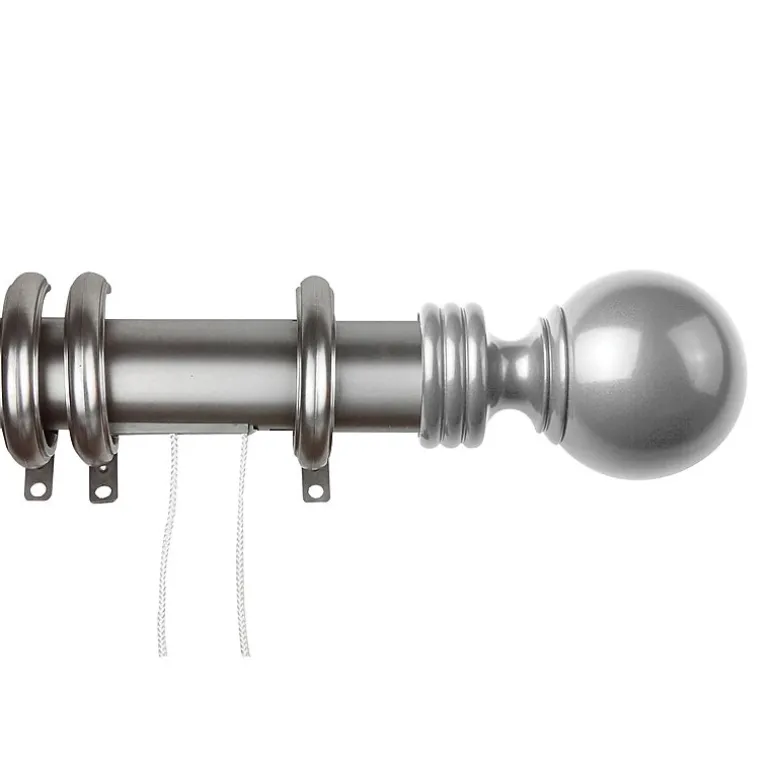 Rod Desyne Sphere Traverse Adjustable Curtain Rod