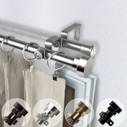 Rod Desyne Topper Double Curtain Rod