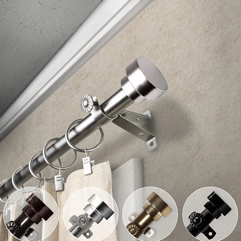 Rod Desyne Topper 3/4 IN Adjustable Curtain Rod