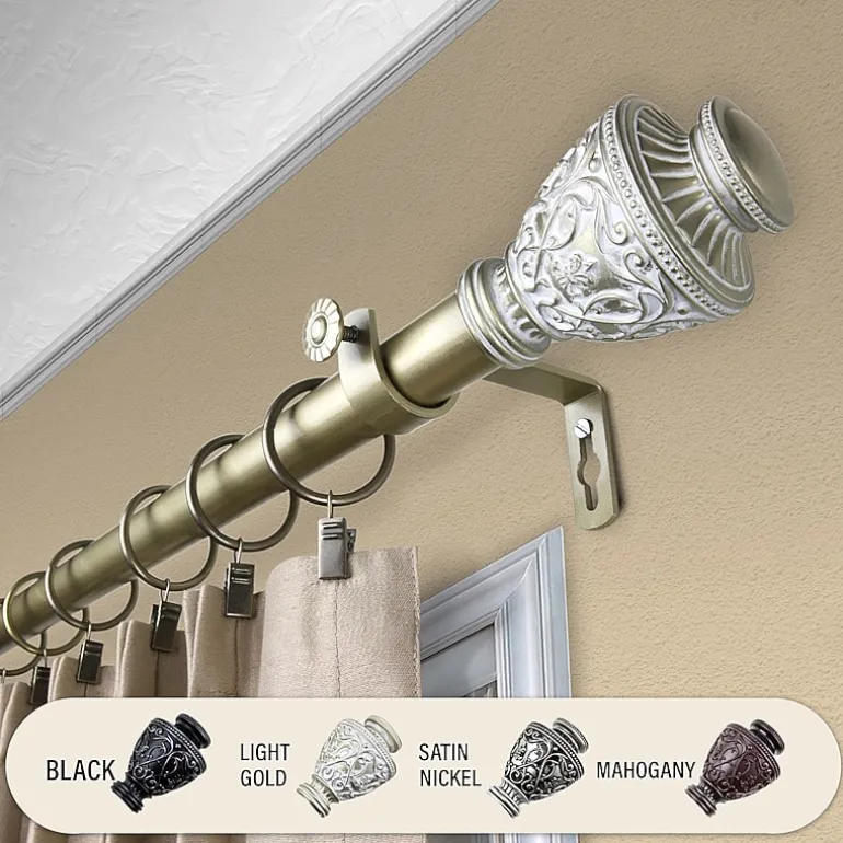 Rod Desyne Veda 1" Adjustable Curtain Rod