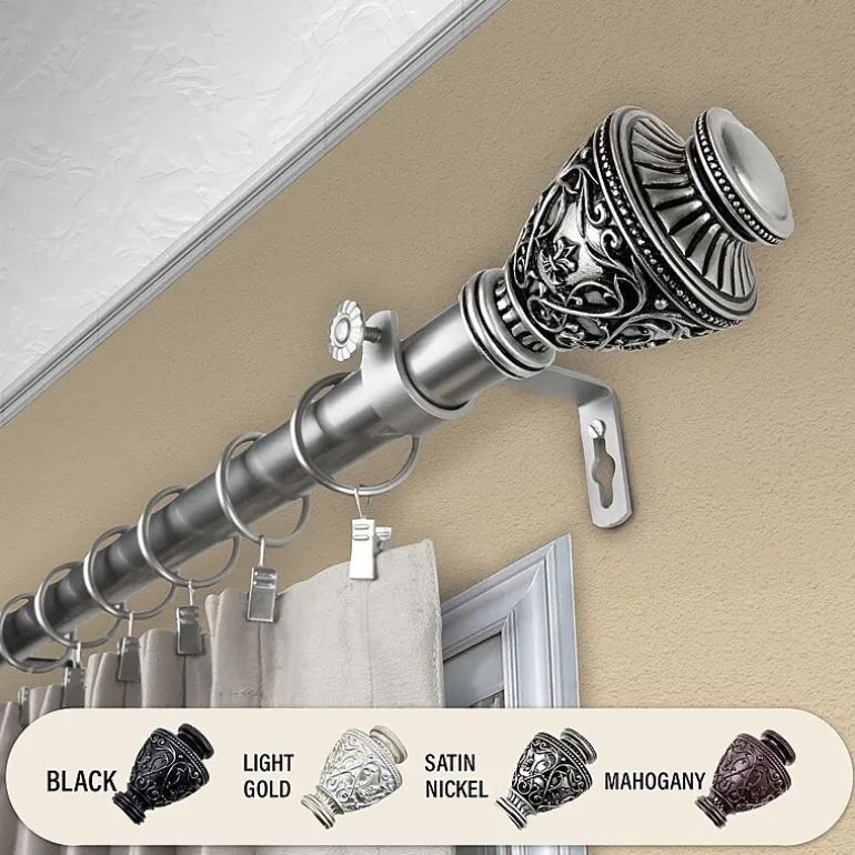 Rod Desyne Veda 1" Adjustable Curtain Rod