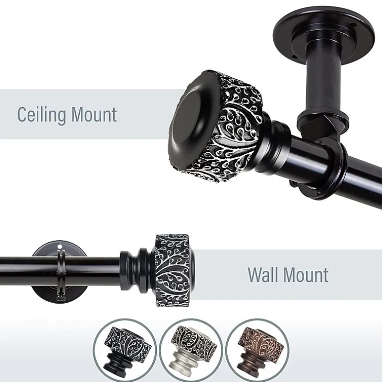 Rod Desyne Verdure Ceiling Curtain Rod