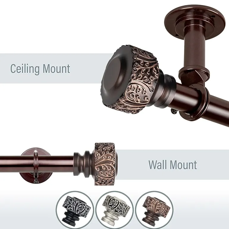 Rod Desyne Verdure Ceiling Curtain Rod
