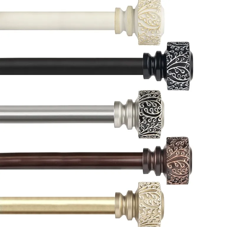 Rod Desyne Verdure 1 IN Adjustable Curtain Rod