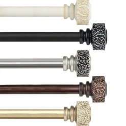 Rod Desyne Verdure 1 IN Adjustable Curtain Rod