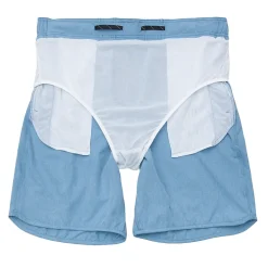Rokka&Rolla Mens Quick-Dry Mesh-Lined Swim Trunks