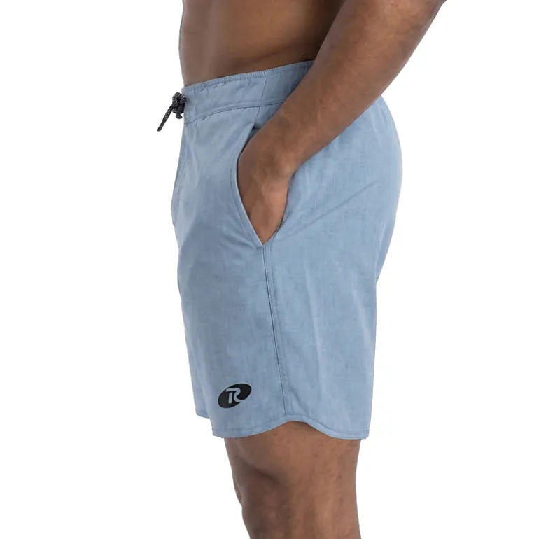 Rokka&Rolla Mens Quick-Dry Mesh-Lined Swim Trunks